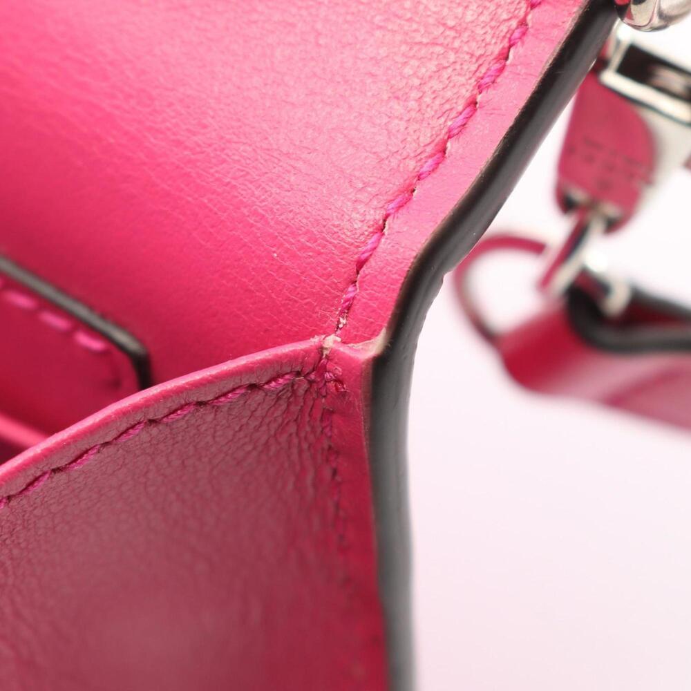 GUCCI Authentic Pink Leather Shoulder Bag - Picture 6 of 7